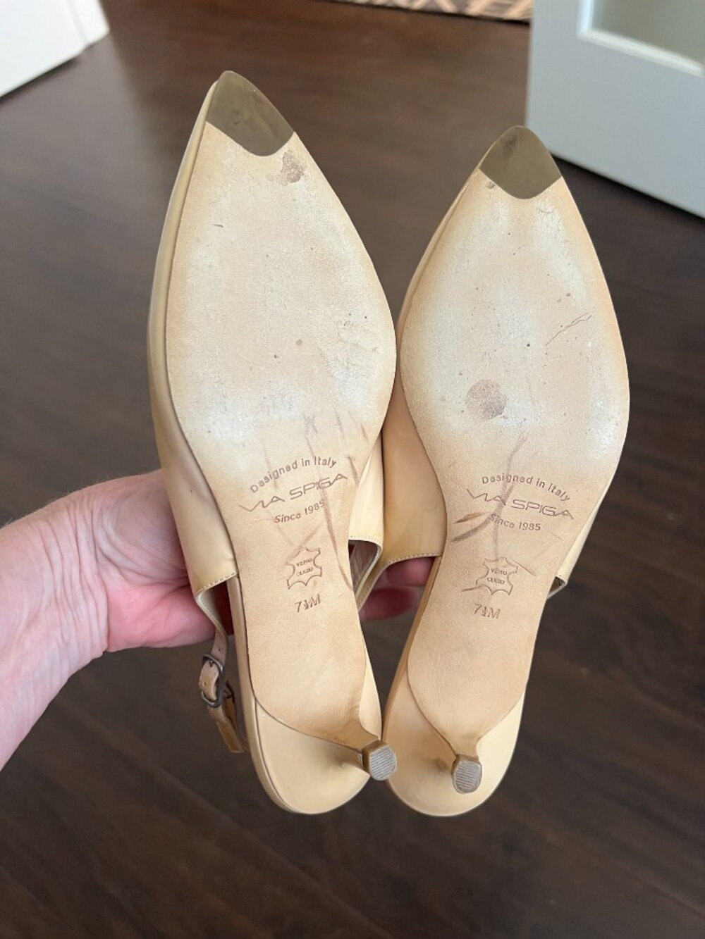 Via Spiga Kitten Heels Size 7.5 - Picture 4 of 6